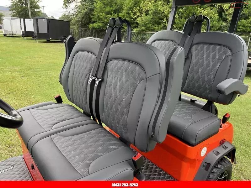 New 2026 Denago EV ROVER XL LAVA Golf Cart