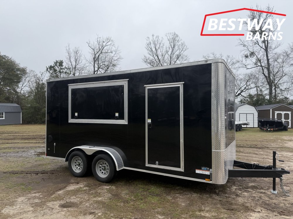 New 2026 Anvil 7 X 16 CONCESSION Enclosed Cargo