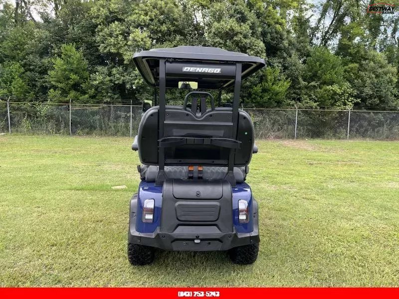 New 2026 Denago EV ROVER XL BLUE Golf Cart