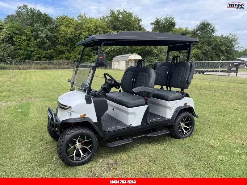 New 2026 Denago EV ROVER XL WHITE Golf Cart