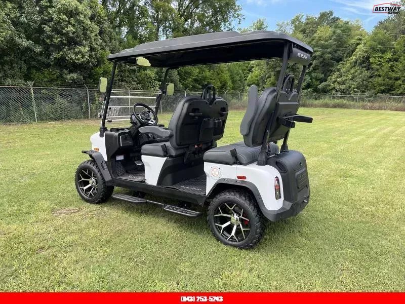 New 2026 Denago EV ROVER XL WHITE Golf Cart
