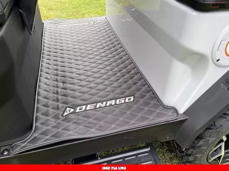 New 2026 Denago EV ROVER XL WHITE Golf Cart