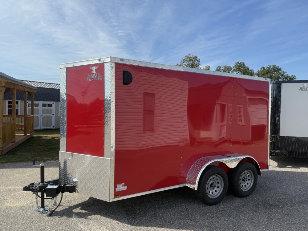 New 2026 Anvil 6X12 TANDEM Enclosed Cargo
