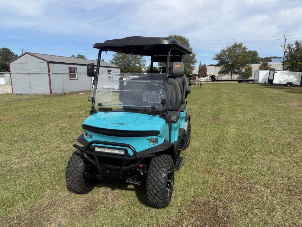 New 2026 Denago EV ROVER XL AQUA Golf Cart
