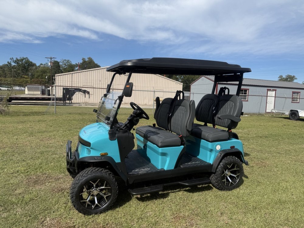 New 2026 Denago EV ROVER XL AQUA Golf Cart