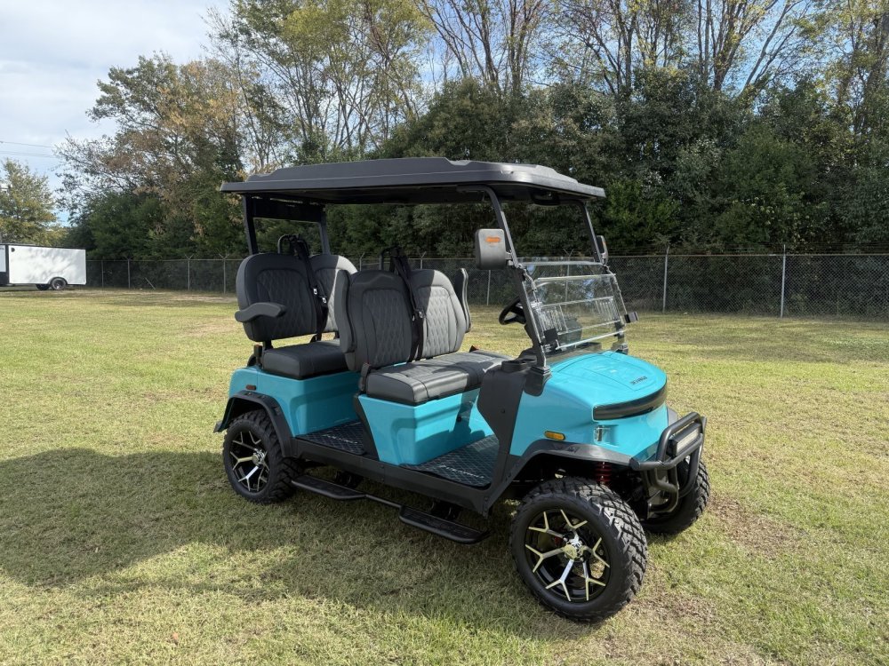 New 2026 Denago EV ROVER XL AQUA Golf Cart