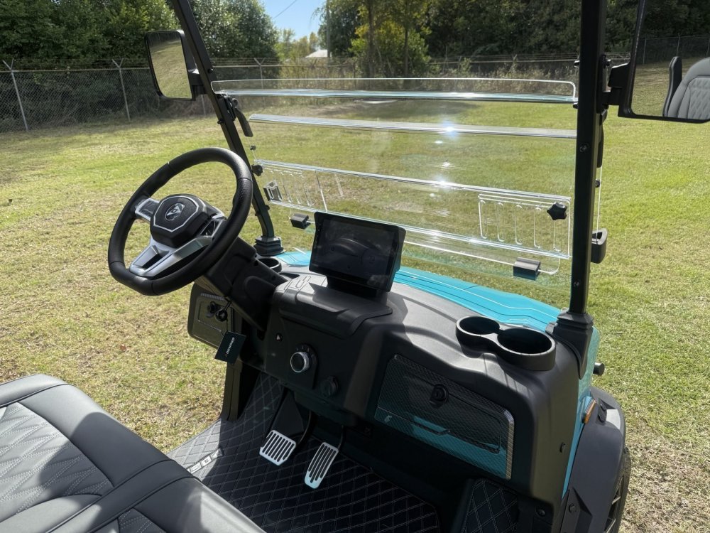 New 2026 Denago EV ROVER XL AQUA Golf Cart
