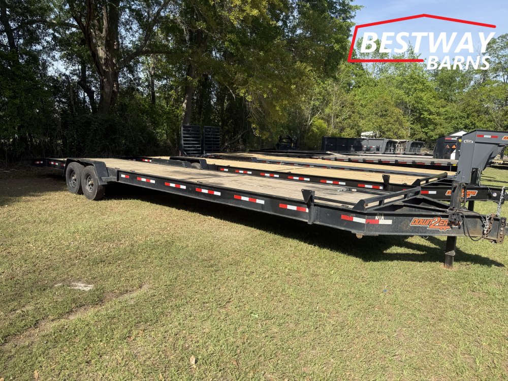 REPO 2026 Down 2 Earth 82 X 36' DUAL CAR HAULER Car Hauler