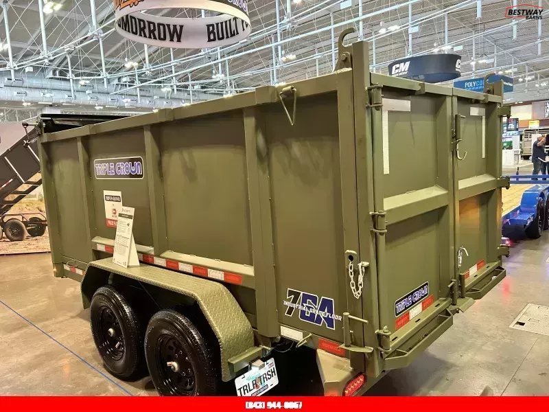 New 2026 Down 2 Earth 6 X 12 10k High Side comercial Dump