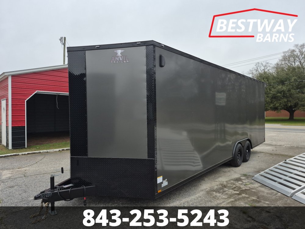 New 2026 Anvil 8.5 X 24' BLACKOUT Enclosed Cargo