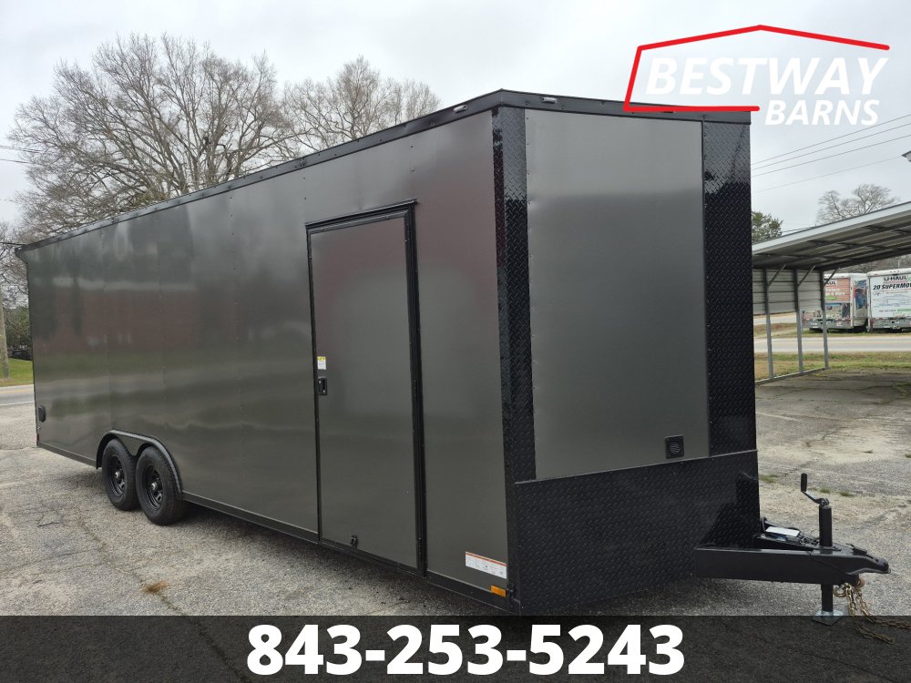 New 2026 Anvil 8.5 X 24' BLACKOUT Enclosed Cargo