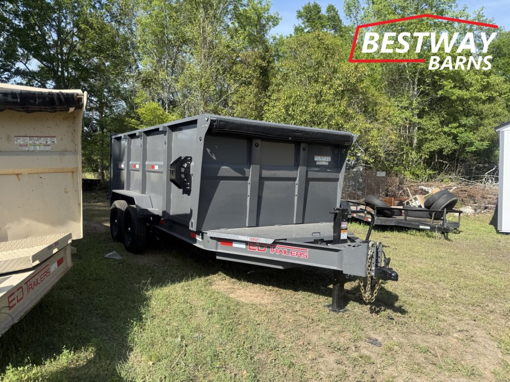 REPO 2026 ED Trailers 7X14 HIGH SIDE REPO DUMP Dump