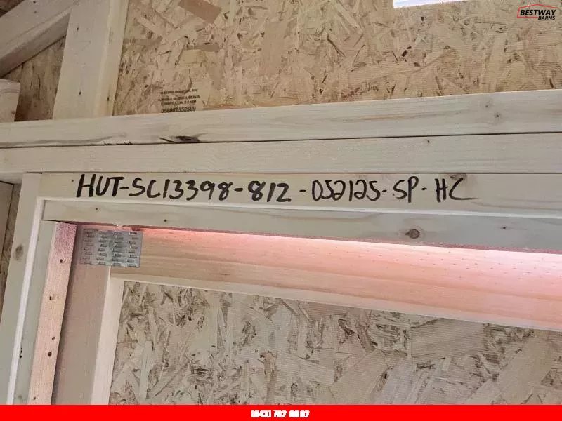 New 2025 Old Hickory 8X12 Utility Shed