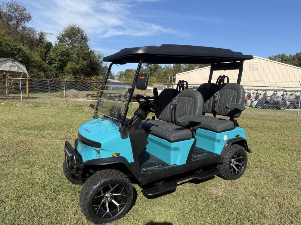 New 2026 Denago EV ROVER XL AQUA Golf Cart