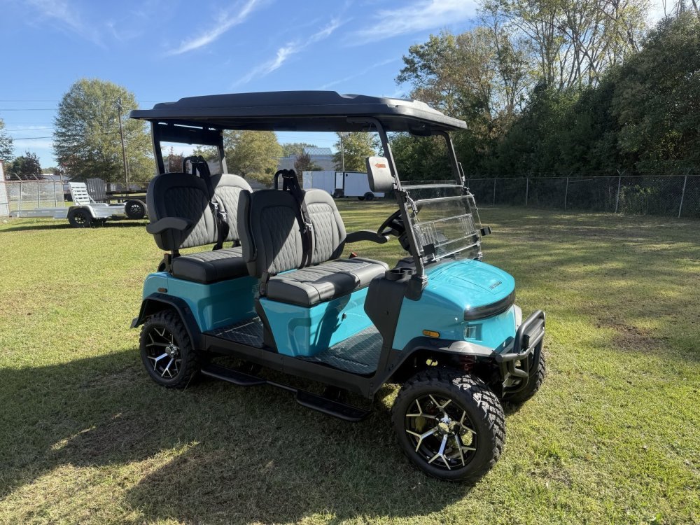 New 2026 Denago EV ROVER XL AQUA Golf Cart