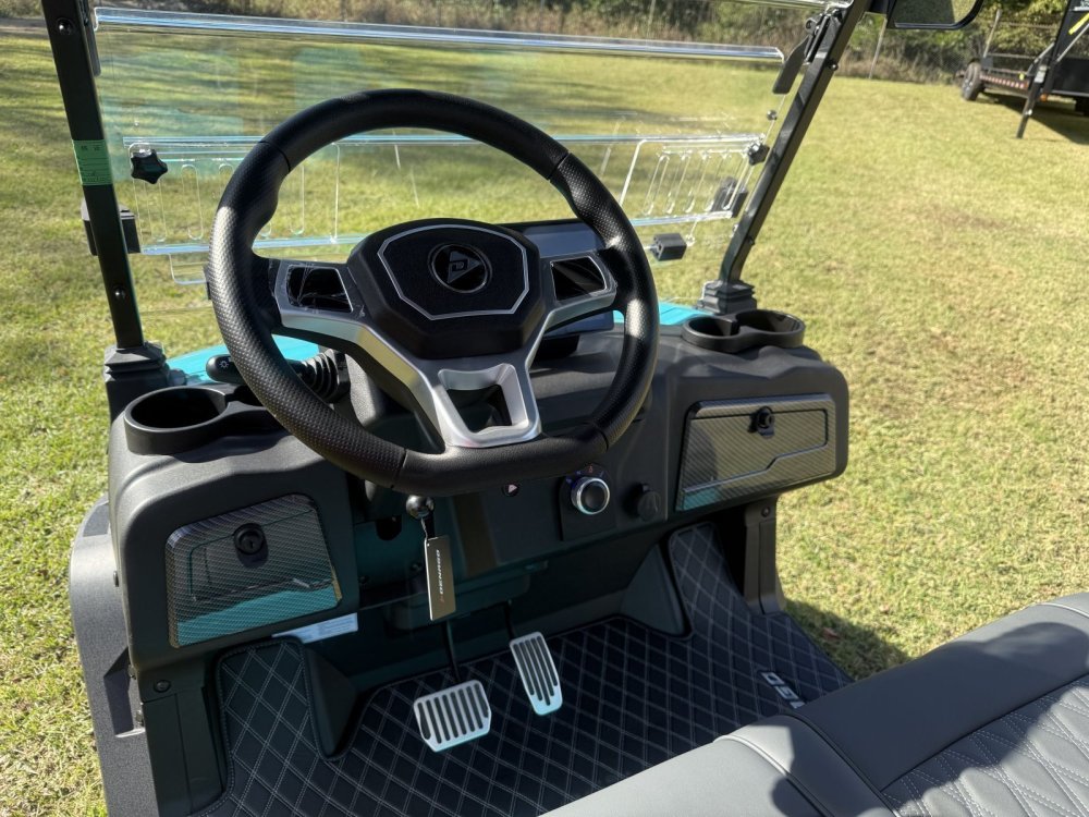New 2026 Denago EV ROVER XL AQUA Golf Cart
