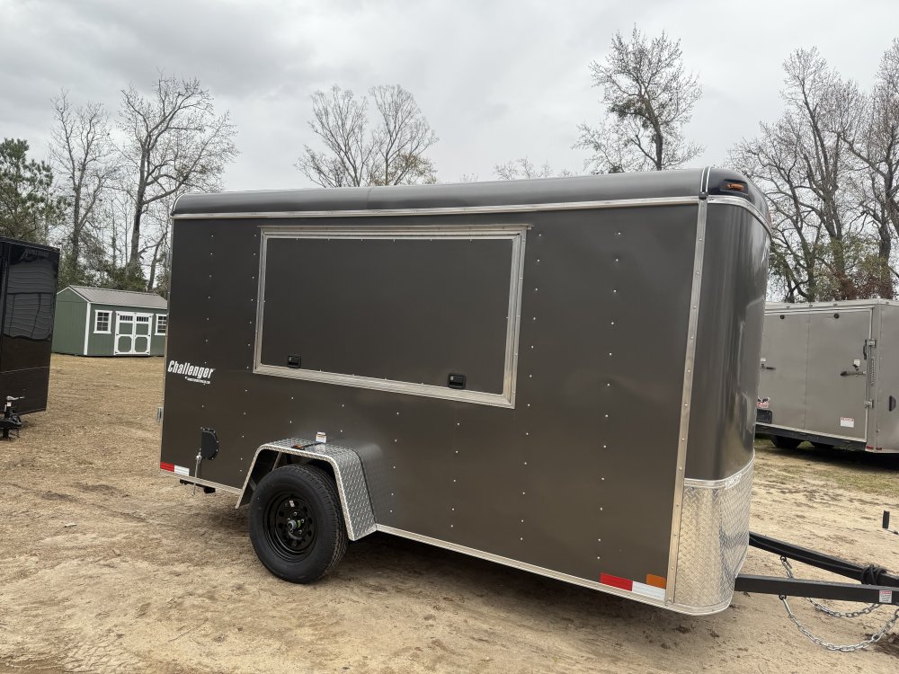New 2026 HOMESTEADER 6 X 12 CONCESSION Enclosed Cargo