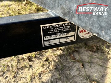 REPO 2025 Clay's Trailers 7X20 Car Hauler