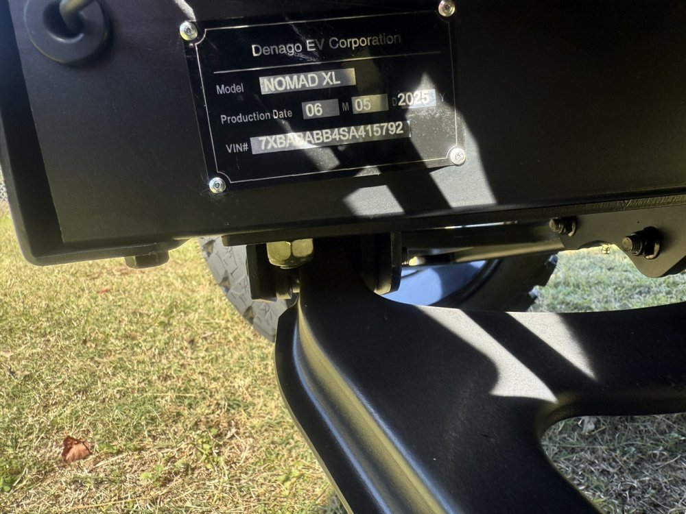 New 2026 Denago EV NOMAD XL CHAMPAGNE Golf Cart