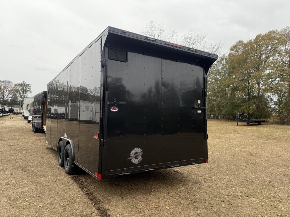 New 2026 HOMESTEADER 8.5 X 20 10K BLACKOUT Enclosed Cargo
