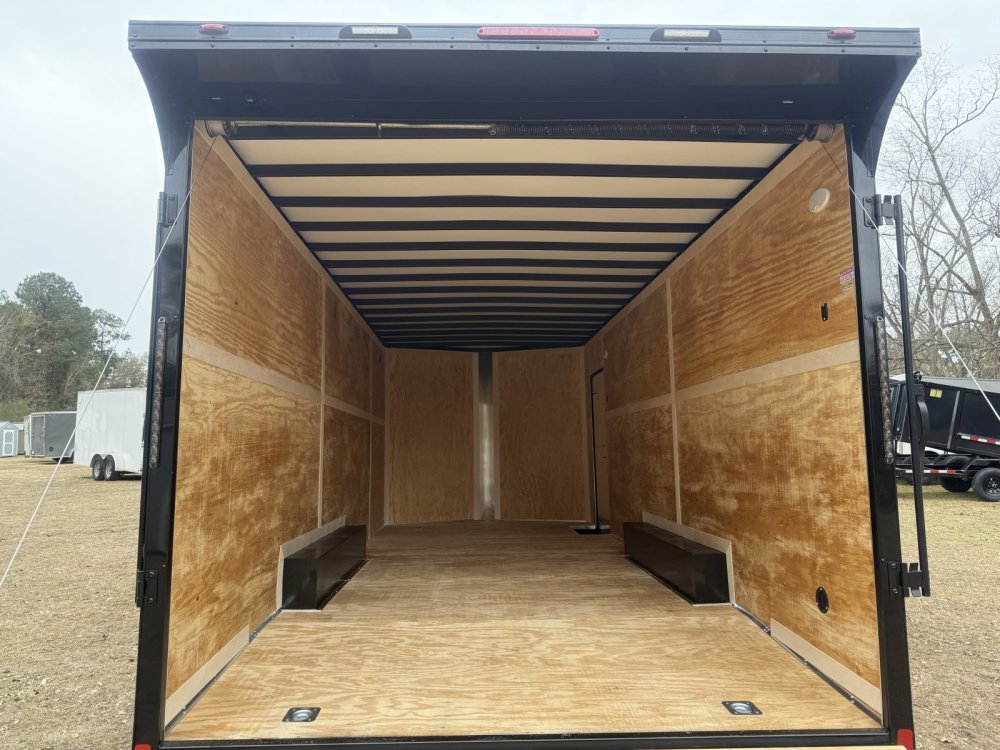 New 2026 HOMESTEADER 8.5 X 20 10K BLACKOUT Enclosed Cargo