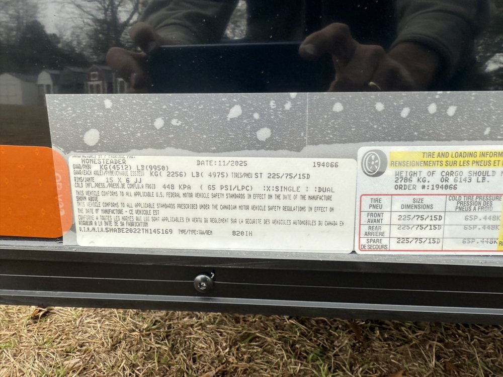 New 2026 HOMESTEADER 8.5 X 20 10K BLACKOUT Enclosed Cargo