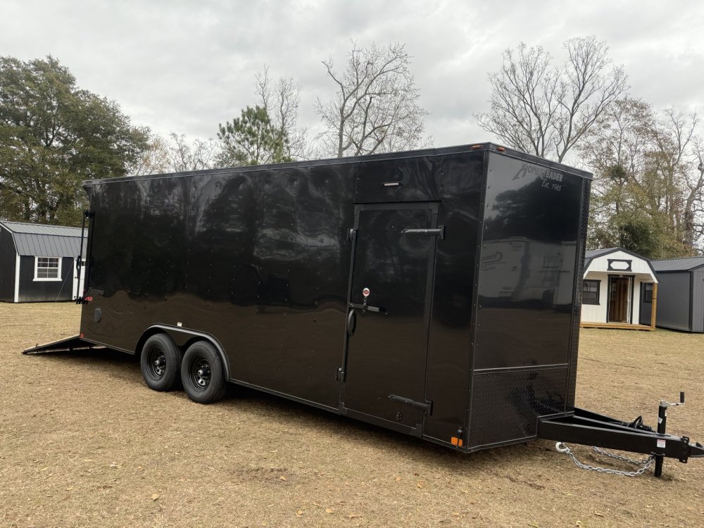 New 2026 HOMESTEADER 8.5 X 20 10K BLACKOUT Enclosed Cargo
