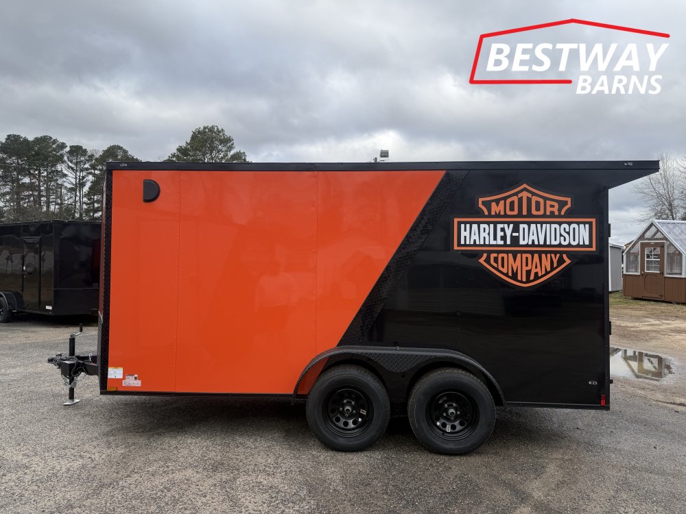 New 2026 Anvil 7X14 HARLEY DAVIDSON EDITION Enclosed Cargo