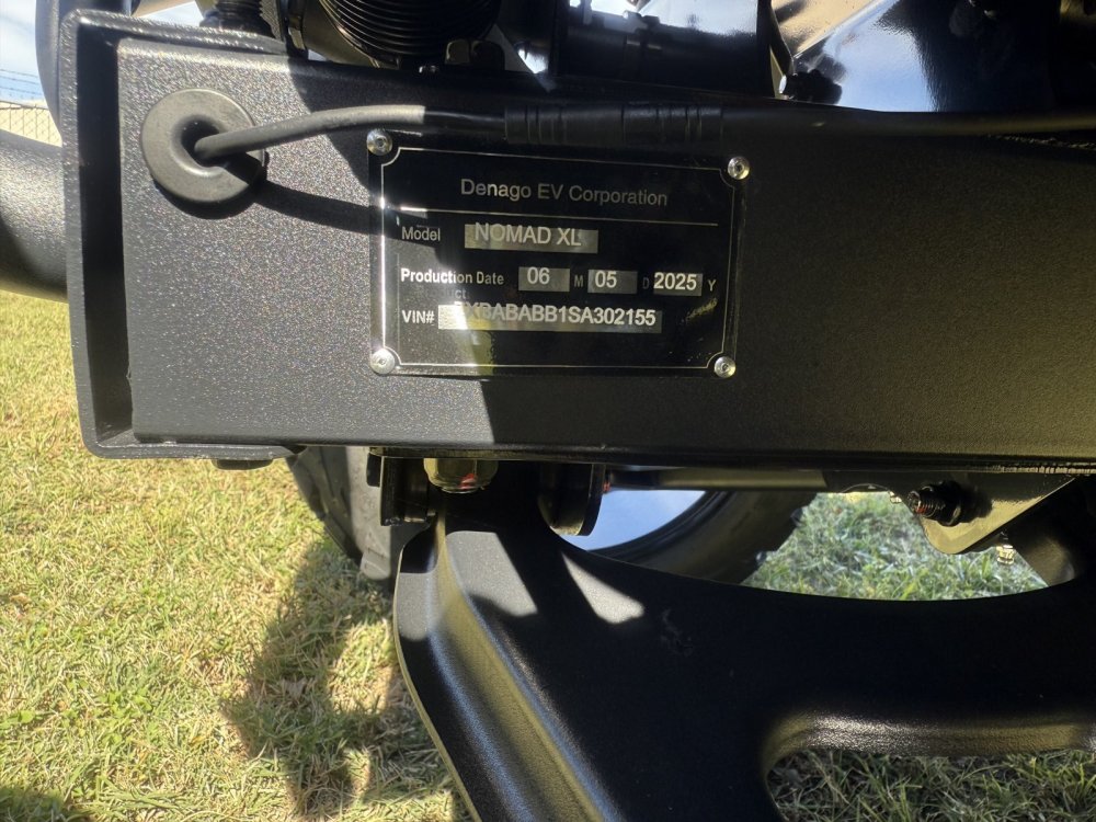 New 2026 Denago EV NOMAD XL GRAY Golf Cart