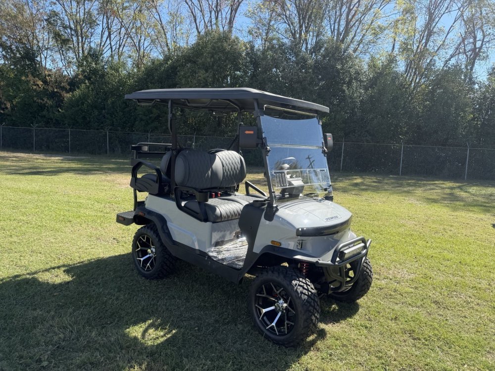New 2026 Denago EV NOMAD XL GRAY Golf Cart