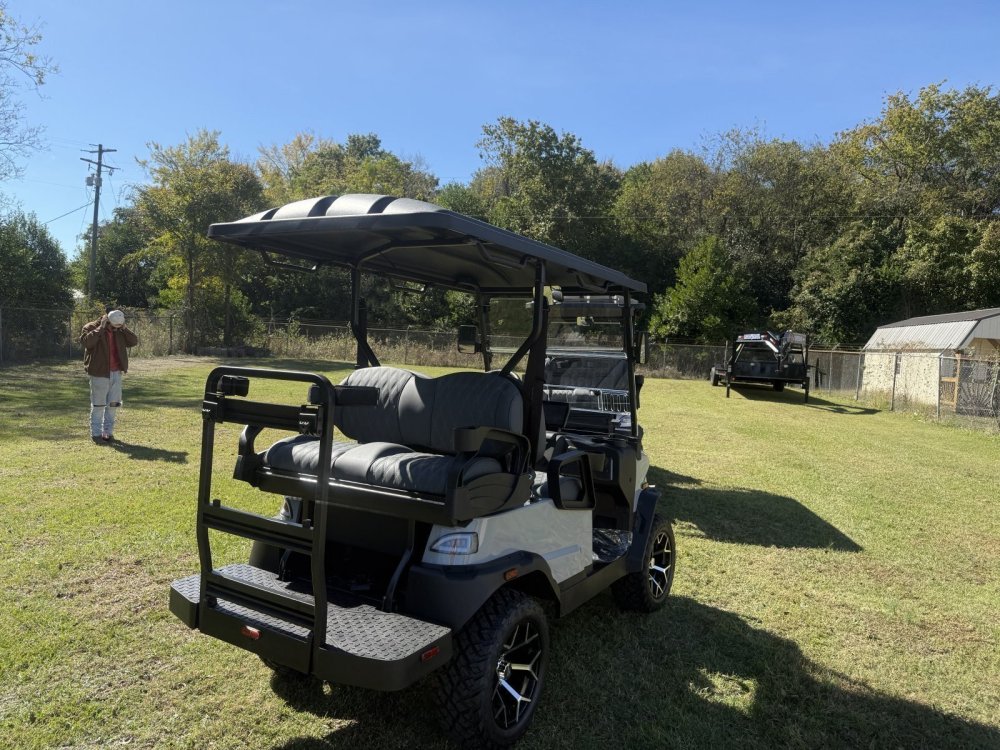 New 2026 Denago EV NOMAD XL GRAY Golf Cart