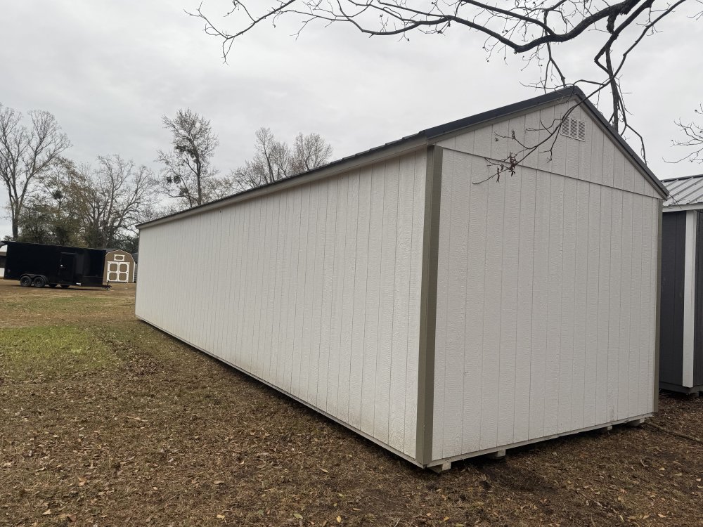 REPO 2024 Old Hickory 12 X 40 CENTER PORCH Utility Shed