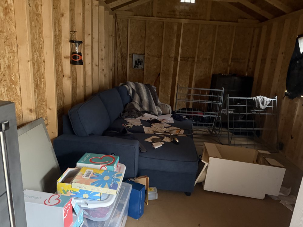 REPO 2024 Old Hickory 12 X 40 CENTER PORCH Utility Shed