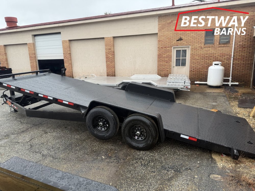 New 2026 Down 2 Earth 82 X 22' STEEL DECK POWER TILT Car Hauler