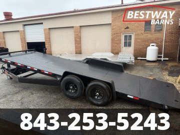 New 2026 Down 2 Earth 82 X 22' STEEL DECK POWER TILT Car Hauler