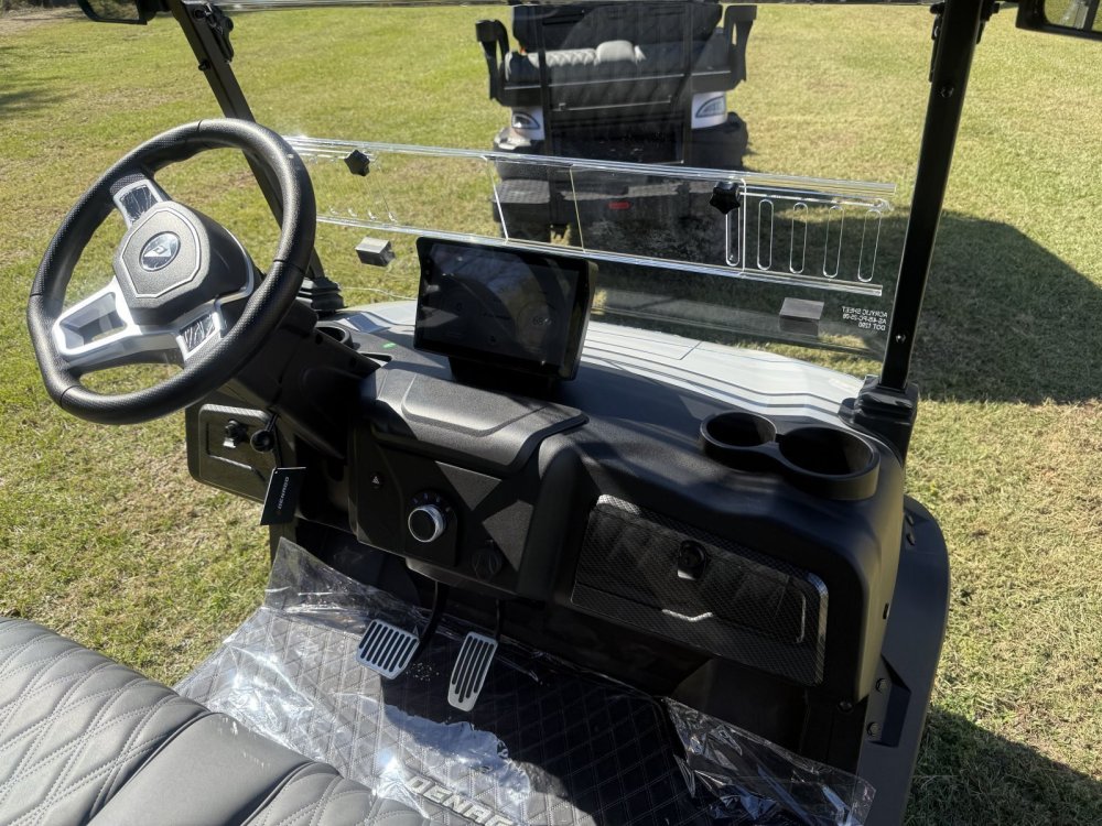 New 2026 Denago EV NOMAD XL GRAY Golf Cart
