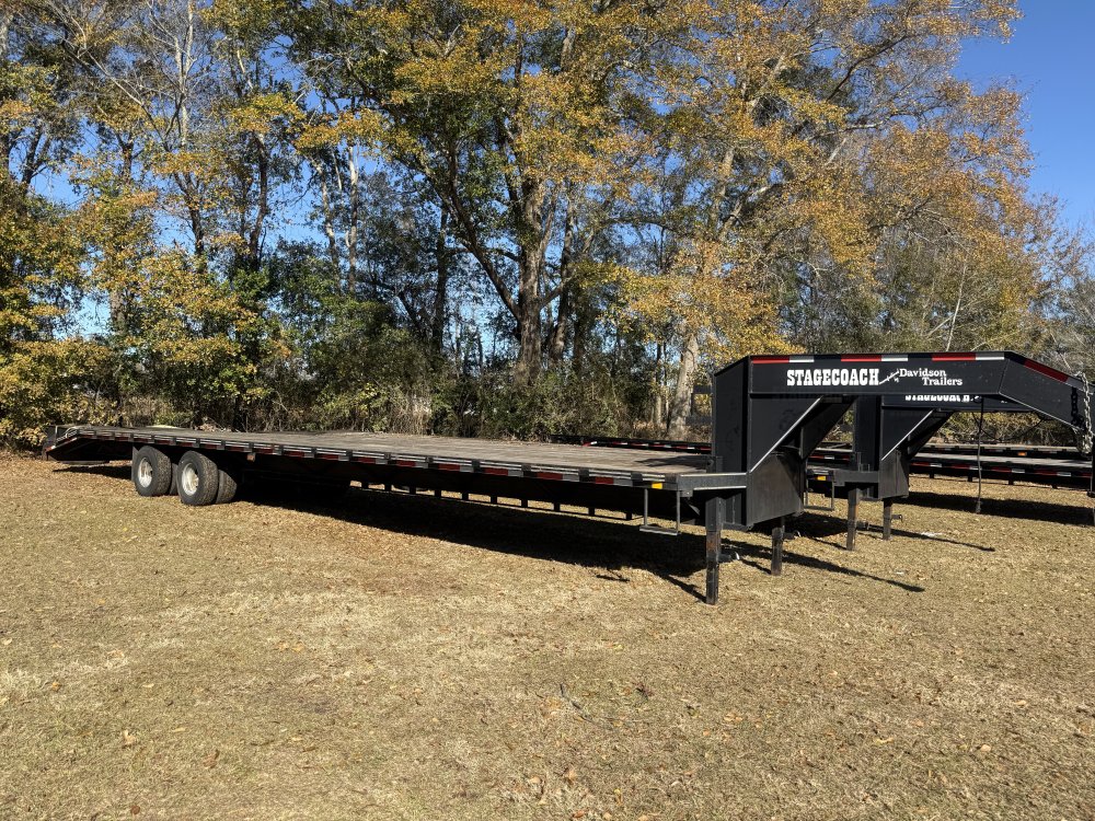 REPO 2023 Davidson 102 x 40 Gooseneck Equipment Trailer Equipment