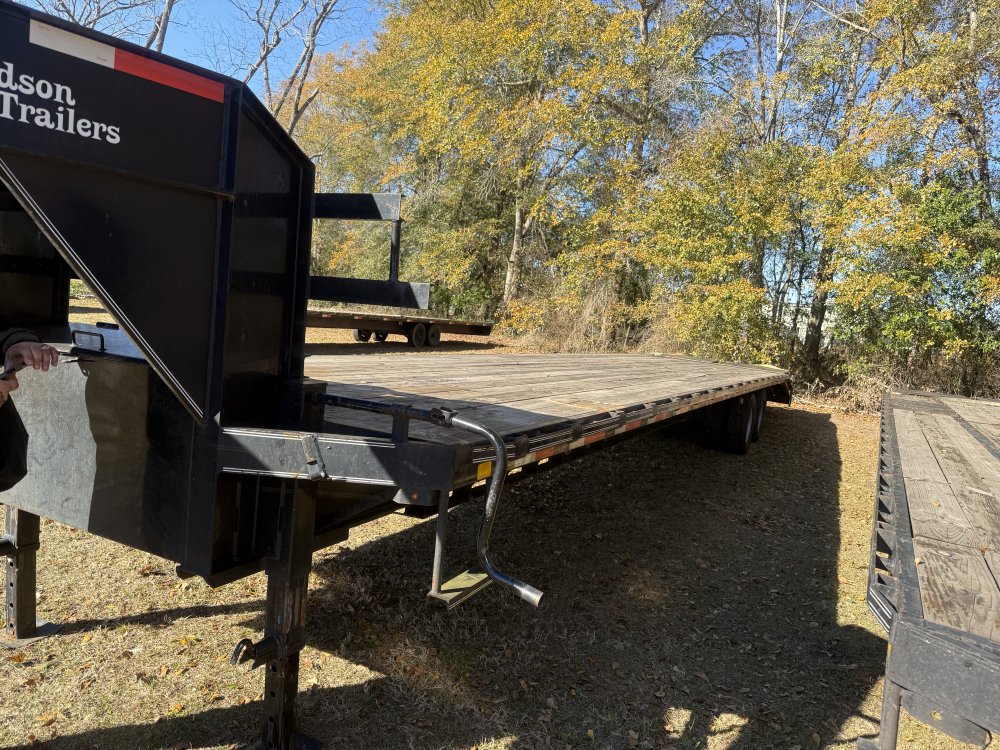 REPO 2023 Davidson 102 x 40 Gooseneck Equipment Trailer Equipment