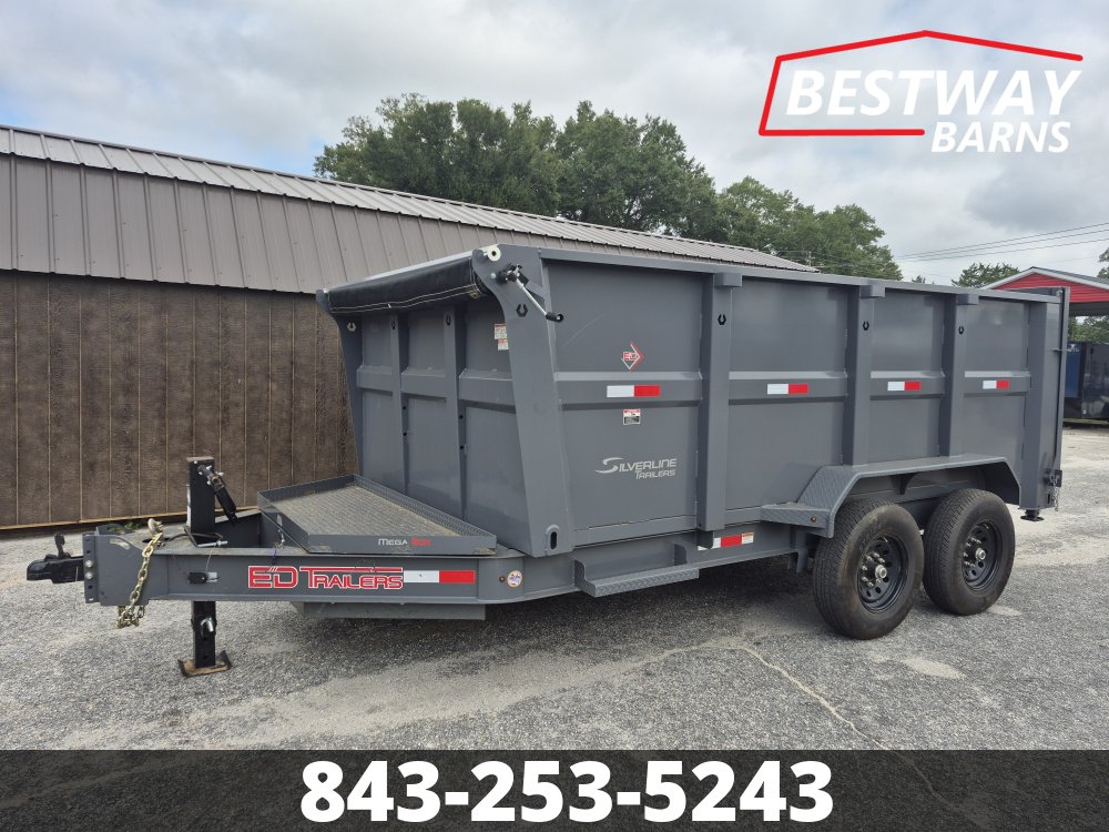 REPO 2025 ED Trailers 7X14 HIGH SIDE REPO DUMP Dump