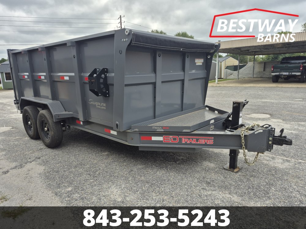 REPO 2025 ED Trailers 7X14 HIGH SIDE REPO DUMP Dump
