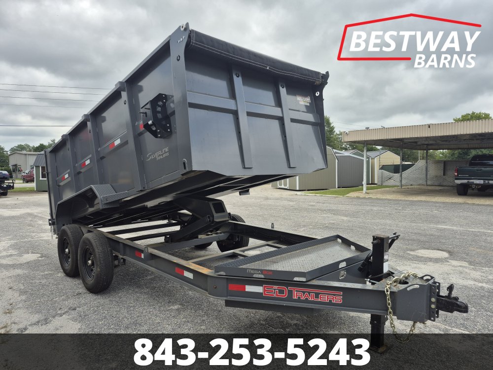 REPO 2025 ED Trailers 7X14 HIGH SIDE REPO DUMP Dump