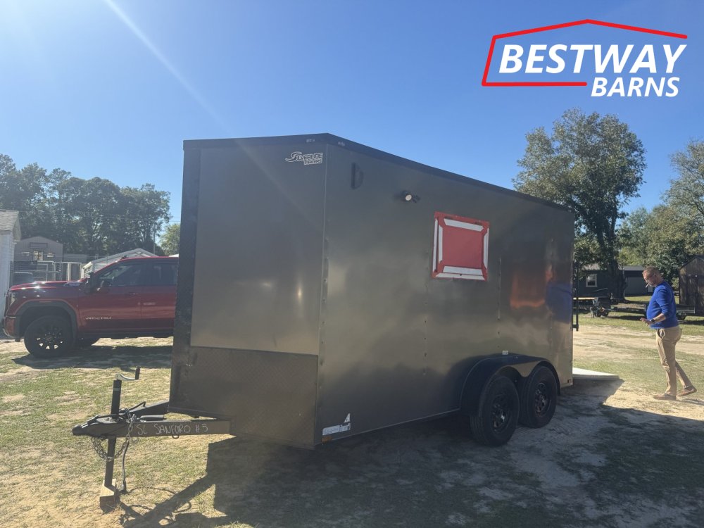 REPO 2025 Quality Cargo 7 X 14 CONCESSION Enclosed Cargo