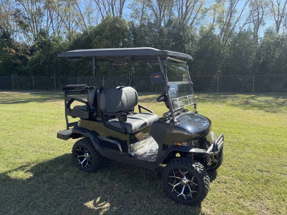 New 2026 Denago EV NOMAD XL BLACK Golf Cart