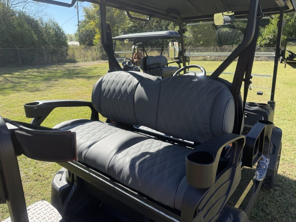 New 2026 Denago EV NOMAD XL BLACK Golf Cart