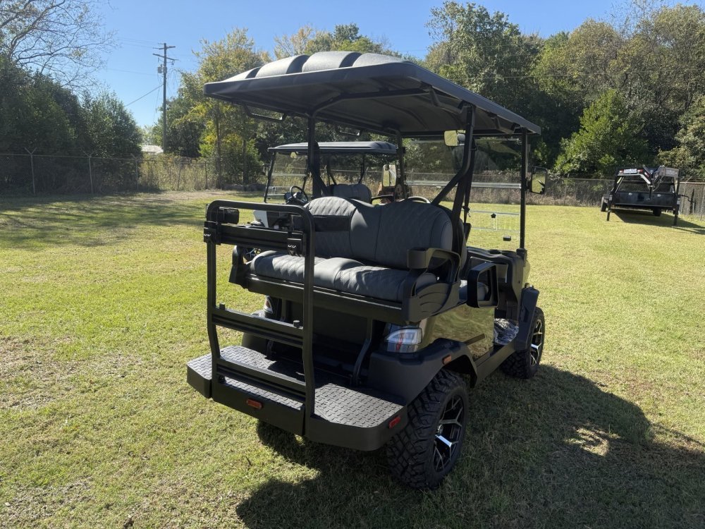 New 2026 Denago EV NOMAD XL BLACK Golf Cart