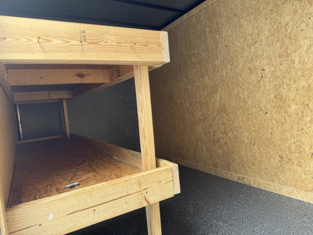 Used 2024 Covered Wagon 7X14 TANDEM Enclosed Cargo