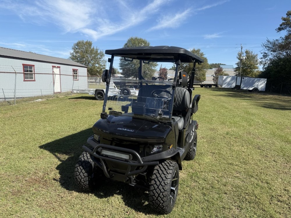 New 2026 Denago EV NOMAD XL BLACK Golf Cart