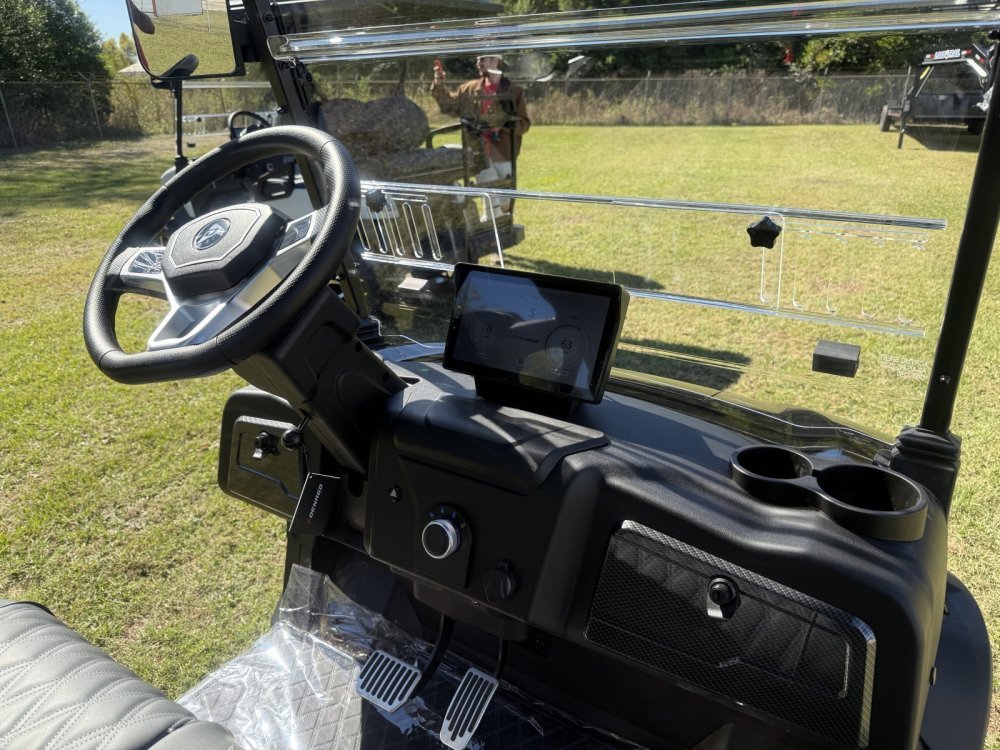 New 2026 Denago EV NOMAD XL BLACK Golf Cart