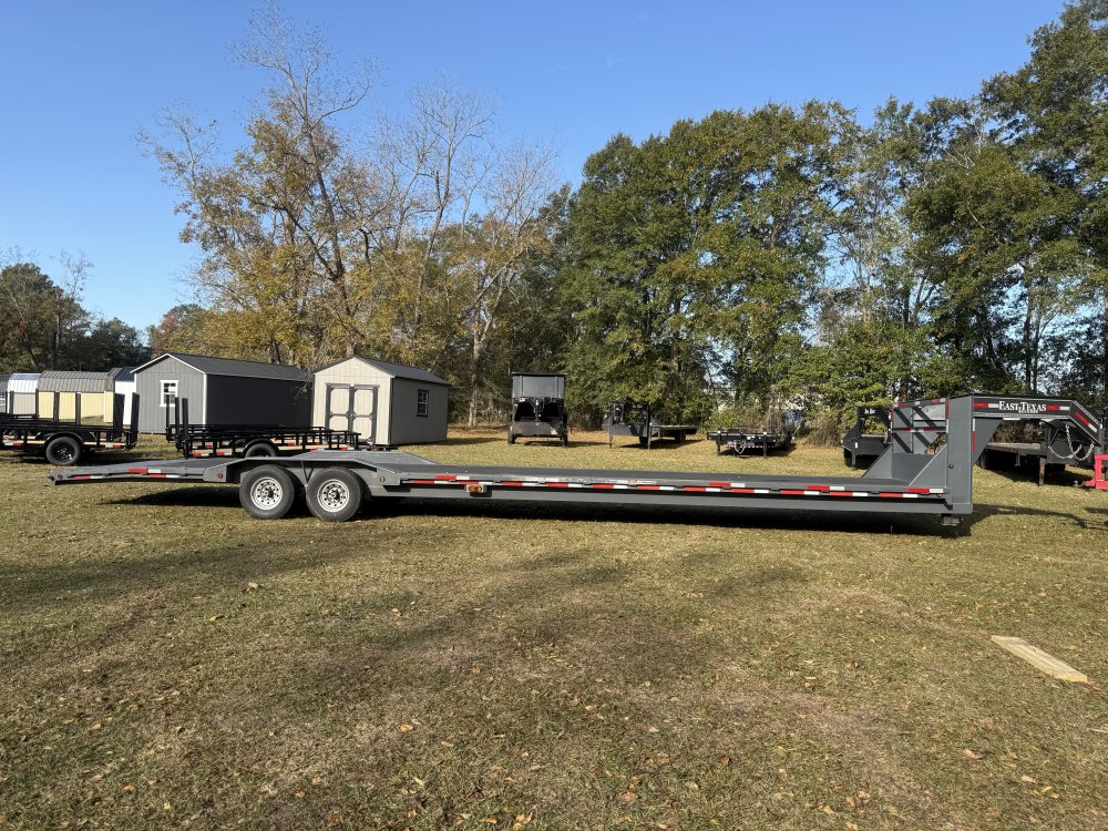 REPO 2024 East Texas Trailers 102 X 40 DOA GOOSENECK Car Hauler