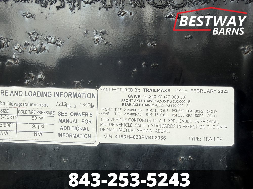 REPO 2023 Trail Maxx GOOSENECK Equipment